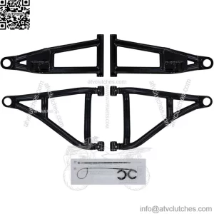 1.5" Forward Offset A Arms for 2016-2021 Honda Pioneer 1000/1000-5 | Fit up to 28" Tires | 1.25?? Tubing | New UHMW Bushings with Sleeves Preinstalled! | Full Camber Adjustability