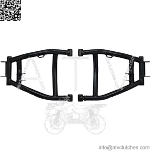 High Clearance 1.5" Rear A-Arms for 2014+ Honda Pioneer 700/700-4 | 1" Steel Tubing | Full Camber Adjustability | UV-Resistant Powder Coat | Includes Pre-Installed UHMW Bushings