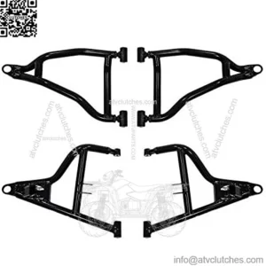 Heavy Duty High Clearance A-Arms for Polaris General 1000 / General 1000 4 (2017+) - 0" Offset - Black