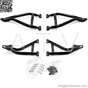 High Clearance 1.5" Forward Offset A-Arms for Yamaha Viking/Viking VI (2014+) - Black