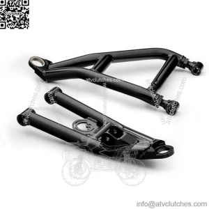 1.5" Forward Offset Atlas Pro A-arms for 2023+ Honda Pioneer 1000-6 | Fit up to 31" Tires | 1.25?? Tubing | Full Camber Adjustability | Easy to Install