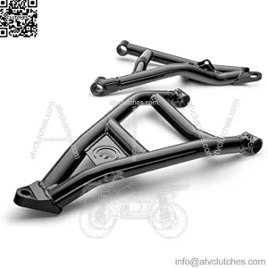 1.5" Forward Offset Atlas Pro A-Arms for 2019+ Honda Talon 1000X | Fit up to 32" Tires | Tubing 0.5" Larger Than Stock | Utilizes Stock A-Arm Bushings | Black