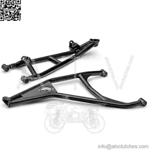 Atlas Pro High Clearance 2" Forward Offset A-Arms for Can-Am Maverick X3 72" Models (See Fitment) | Fit up to 37" Tires | 1.5" Tubing | UV-Resistant Powder Coat | Black