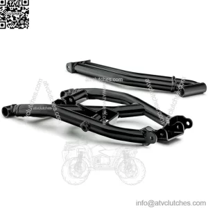 Atlas Pro 1.5" Rear Offset A-Arms for 2021+ Can-Am Commander XT/XT-P/MAX XT | Fit 31" Tires | 1.5" Tubing | Adjustable Pivot Blocks | Black