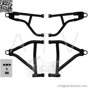 High Clearance 1.5" Offset A-Arms for Gen 2 Can-Am Renegade 1000/500 / 570 / 800R (See Fitment) - Black
