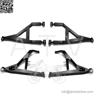 1.5" Forward Offset Sidewinder A-Arms for Polaris RZR XP 1000/XP 4 1000 (See Fitment) - Red - Upper and Lower A-Arms - Fit up to 34" Tires - Adjustable Upper Pivot Block - Made of Alloy Steel