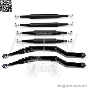Heavy Duty Boxed Radius Arms for 2020+ Kawasaki Teryx KRX 1000 | High-Strength Power Coated Alloy Steel | 5/8" Adjustable Heim Joints | Strength to Weight Ratio | More Clearance Than Stock!