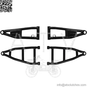 Heavy Duty 6" Lift Kit for Kawasaki Teryx 4/800 (2016+) - Black - Complete Kit with Rhino 2.0 Axles, Tie Rods, A Arms, Brake Lines, and More!
