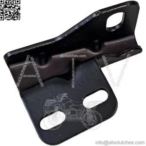 Polaris Off Road Striker Bracket, Adjust, Left, Black, Genuine OEM Part 5256943-458, Qty 1