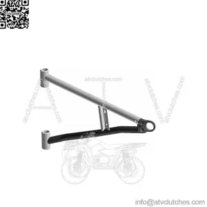 Polaris Ranger Control Arm, Front, Lower, Left Side, Matte Black, Genuine OEM Part 1024247-458, Qty 1