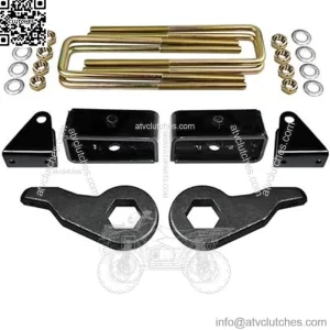 2001-2010 GMC 2500HD front 3-point block rear 2-point block