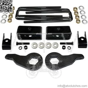 99-06 Silverado sierra 1500 GMC front 3-point block rear 2-point lift kit