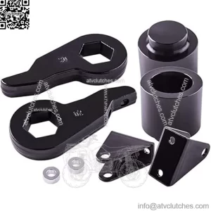 03-10 Hummer H2 front 3-point block rear 3-inch block
