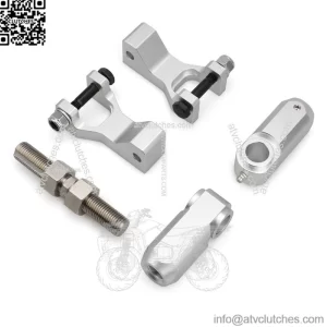 Yamaha RAPTOR chassis lowering kit #silver