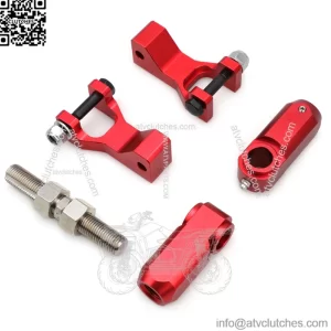Yamaha RAPTOR chassis lowering kit #red