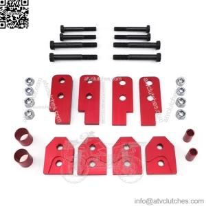 04-09 Yamaha Rhino lift kit #red