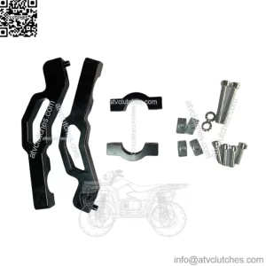 Polaris ATV reflector extension bracket #black