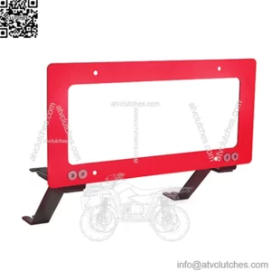 Tesla license plate frame model 3 #red