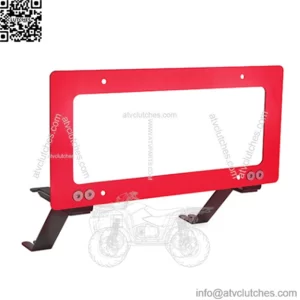 Tesla license plate frame model Y #red