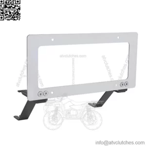 Tesla license plate frame model Y #silver