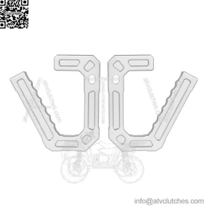 07-18JK Wrangler front armrest#silver