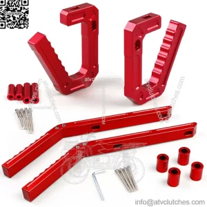 07-18JK Wrangler front and rear armrests#red