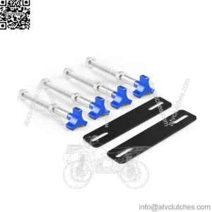 Mud escape plate mounting bracket 1# (145mm) blue