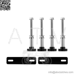 Mud escape plate mounting bracket 1# (145mm) black