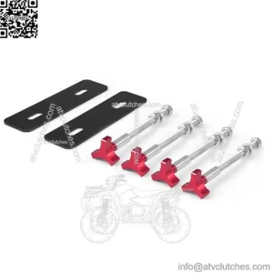 Mud escape plate mounting bracket 1# (110mm) blue