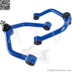 Upper Control Arms for 2004-2019 Titan Armada, 2 PCS 2-4" Lift Blue Tubular Front Suspension Control Arm Compatible with Titan Armada