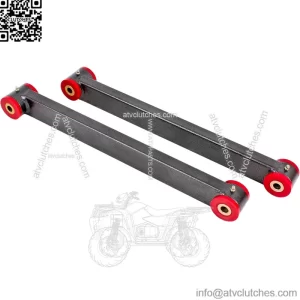 Lower control arms, boxed, non-adj, poly bushings