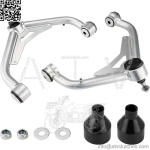 Control Arm,Front Upper 2-4?? Lift Automotive Control Arms Suspension Kit Compatible with 2001-2010 Chevy Silverado G-M-C Sierra 2500HD 3500HD