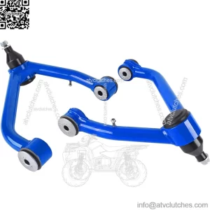 Front Upper Control Arms for 2014-2018 Silverado Sierra 1500 2 PCS 2-4" Lift Blue Tubular Front Suspension Control Arm Compatible with 2014-2020 Tahoe