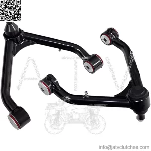 Front Upper Control Arms, 2-4" Lift Tubular Ball Joint Kit Compatible with 1999-2006 Silverado 1500 Sierra 4WD 4X4 RWD with 6-lug Wheels (Pair)