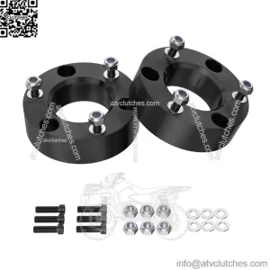 2.5" Front Leveling Lift Kit Compatible with 2007-2024 Silverado/Sierra 1500, Leveling Lift Kit for 2007-2024 Silverado/Sierra 1500 Forged Front Strut Spacers Raise the Front of your Car by 2.5"