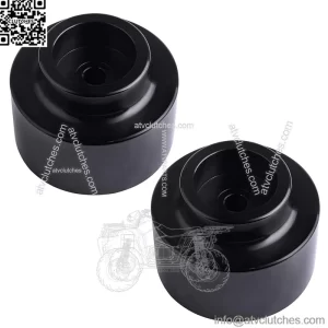 Rear Lift 2 inch Leveling Kit for Chevrolet Avalanche 1500 2001-2018,Tahoe, for Suburban 1500 2" Rear Lift Aircraft Billet Coil Spring Spacers 2WD 4WD Black