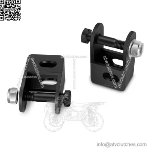 Front Shock Extenders for 8 Lug Heavy Duty Trucks, 1"-3" Shock Extension Kit for 2011-2023 Chevy Silverado 2500HD 3500HD 2011-2023 GMC Sierra 2500HD 3500HD, Shock Extension Brackets Mount