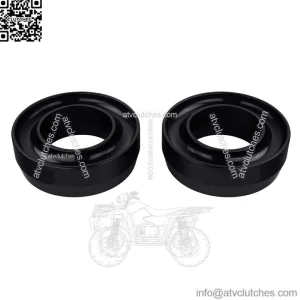 2.5" Front Leveling Kit for 1988-1998 C-Series and 1999-2007 Classic Silverado/Sierra 2WD T6 Billet Aluminum Coil Spring Lift Spacers (Black)