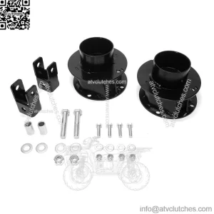 3.5"" Leveling Kit with Shock Extension (Front)", fits 2014-2018 dodge ram 2500, 2013-2018 ram 3500, 4wd