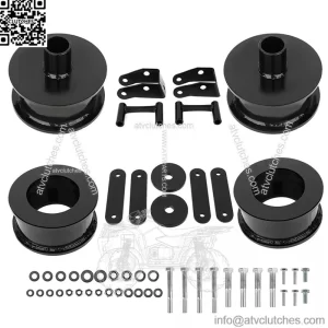 2.5" Front 2" Rear Leveling Kit & Shock Extender For Jeep Wrangler