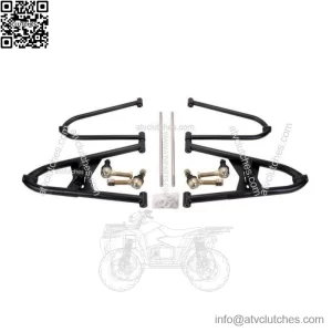 TRX 450R A Arms +2.5 +1 Chromoly Fully Adjustable Armat