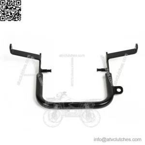 Aluminum Rear Grab Bar Yamaha Raptor 700 700R 06-18 GBE208-HGB GLOSS BLACK