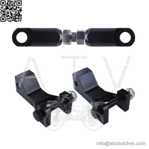 Aluminum Front & Rear Lowering Kit For Yamaha Raptor 700R 700 YFM700 2006-2023