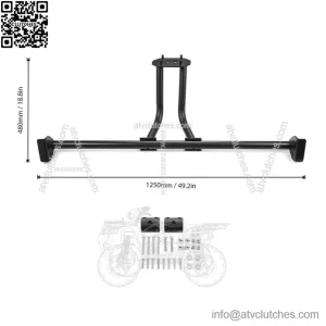 Spare Tire Carrier Mount Rack for Can-Am Maverick X3 / MAX / Turbo ?C Heavy-Duty Holder