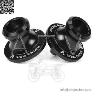 Swingarm Spools for Kawasaki Z400/Z650RS/Ninja 400/650/ZX25R - Anodized
