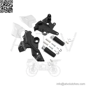 Kawasaki Ninja650 Z650 2017-2024 Z650RS 2022-23 Driver Footrests Footpegs Brackets
