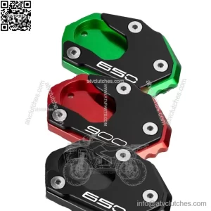Kawasaki Z900 Z650 Z800 Z900RS CNC Kickstand Foot Side Stand Extension Pad
