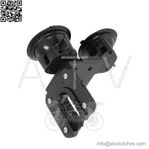Adjustable Suction Cup Gun Holder for Tractors, Trucks & UTVs ?C Windshield Mount