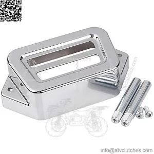 SHMT Chrome Voltage Regulator Cover Rectifier for Harley Electra Glide Ultra Classic 1997-2008 Road King Classic 1998-2008 Street Glide 2006-2008