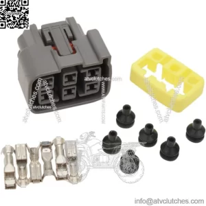 Rick's Rectifier/Regulator Wiring Harness Connector Yamaha AC Kaw Suz Kit 11-114 (For: Kawasaki Mule 3020)